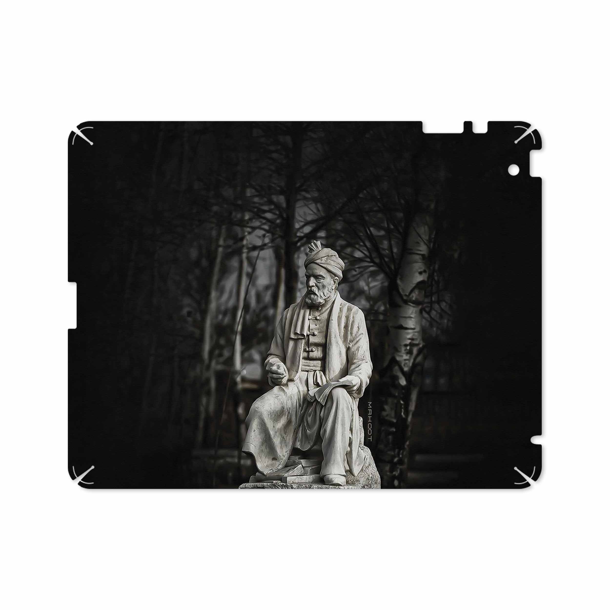 برچسب پوششی ماهوت مدل Ferdowsi-Logo مناسب برای تبلت اپل iPad 2 2011 A1395