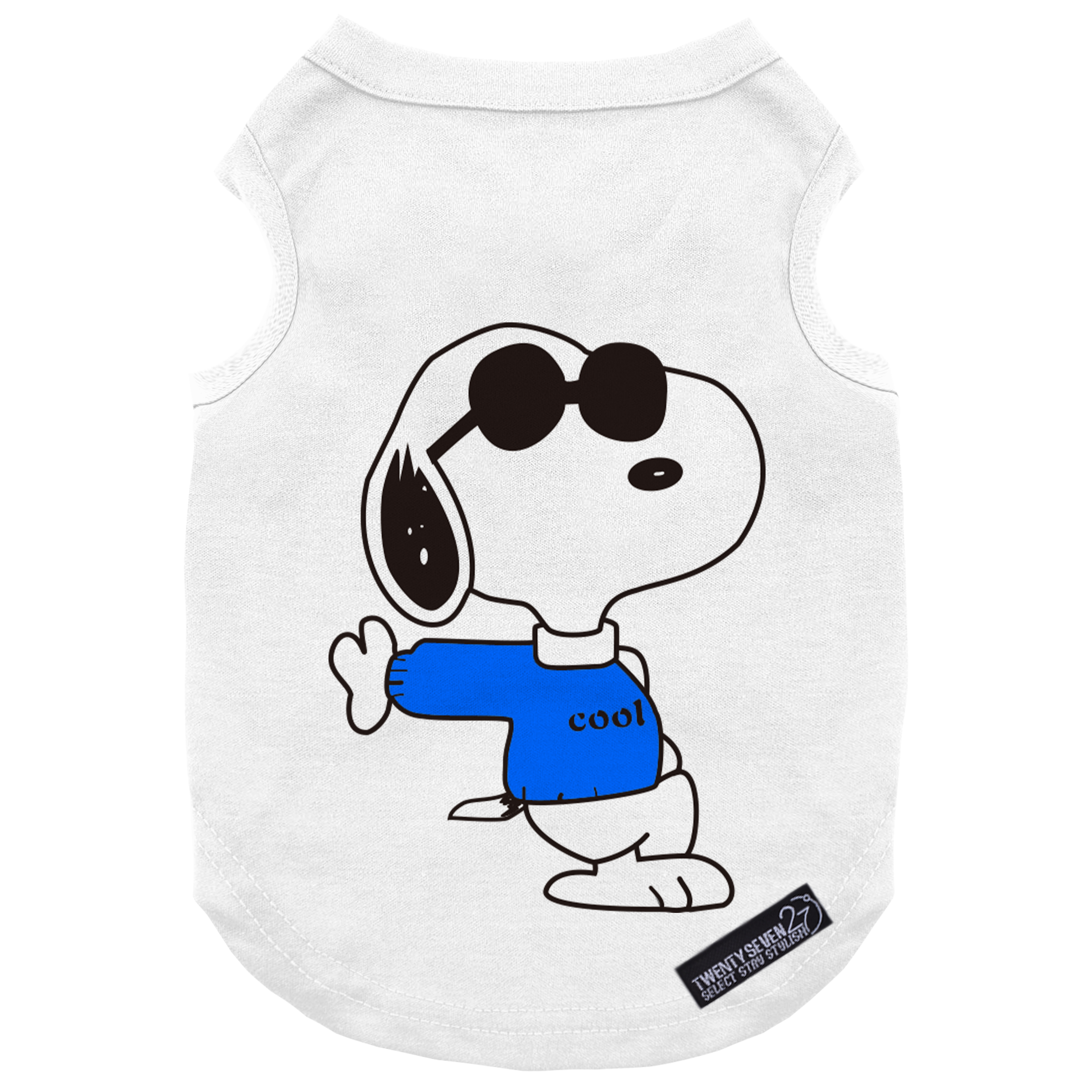 لباس سگ و گربه 27 طرح Snoopy Cool کد MH773 سایز S