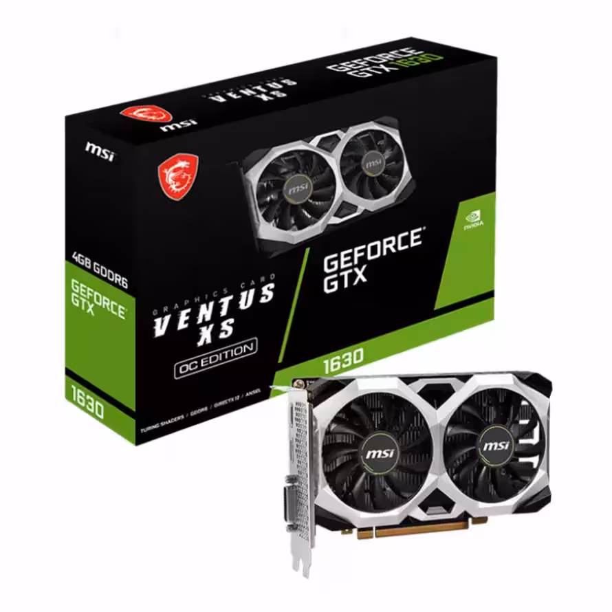کارت گرافیک ام اس آی GeForce GTX 1630 VENTUS XS 4G OC
