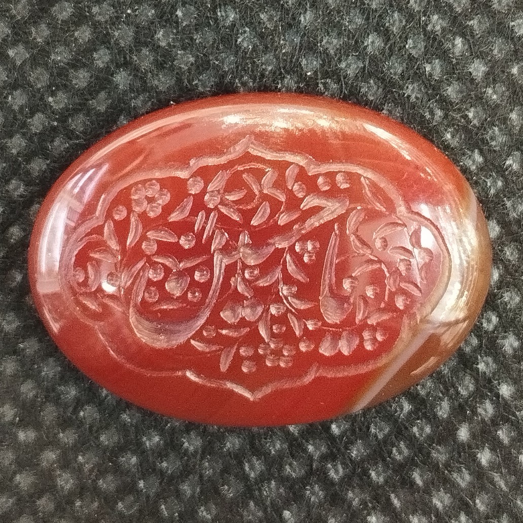 سنگ عقیق خطی مدل یا حسین کد11