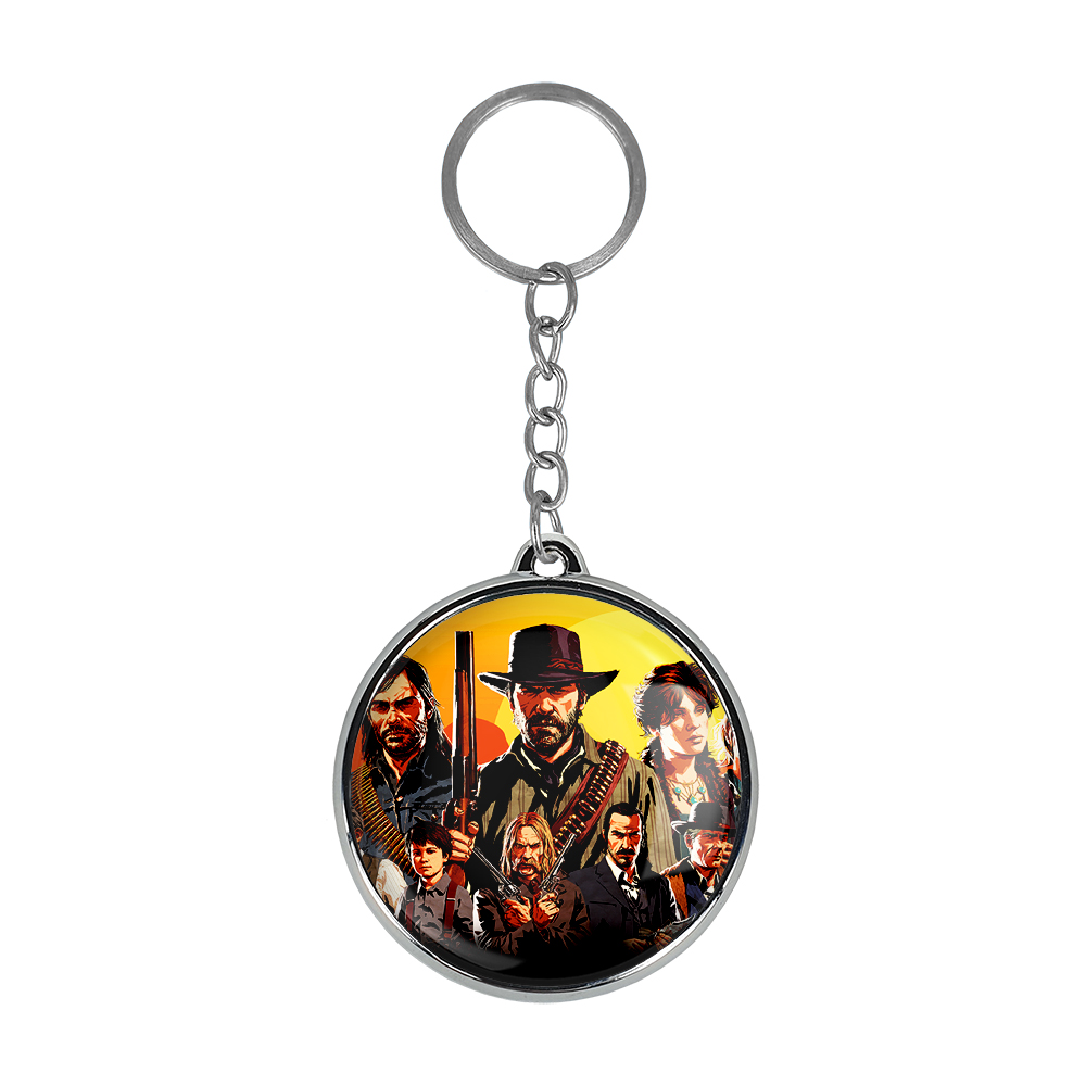 جاکلیدی خندالو طرح رد دد Red Dead مدل دوطرفه کد 1029010299