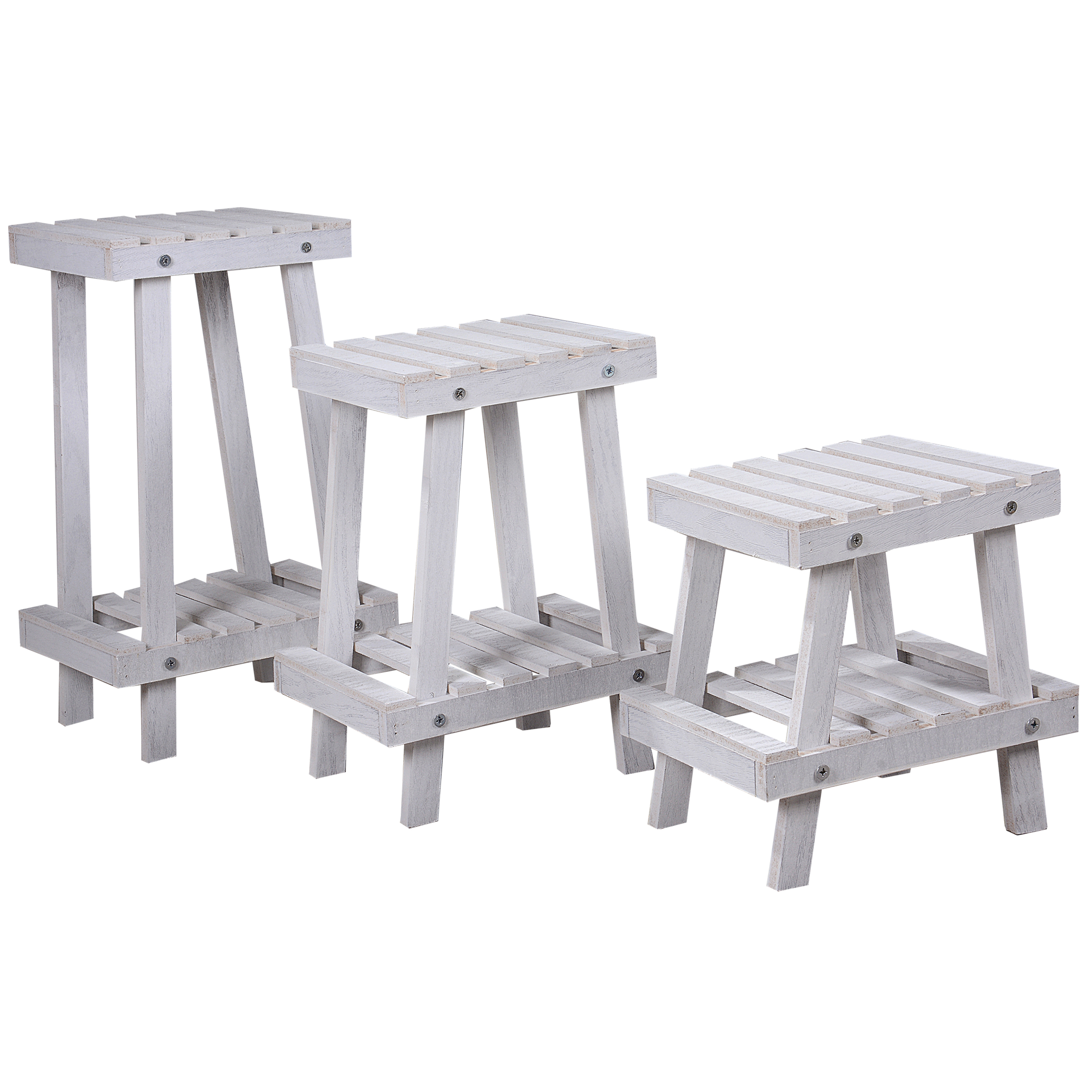 استند گلدان مدل A01-S مجموعه 3 عددی