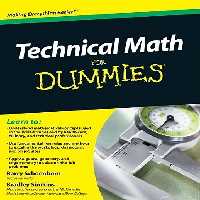 خرید و دانلود نسخه کامل کتاب Technical Math For Dummies