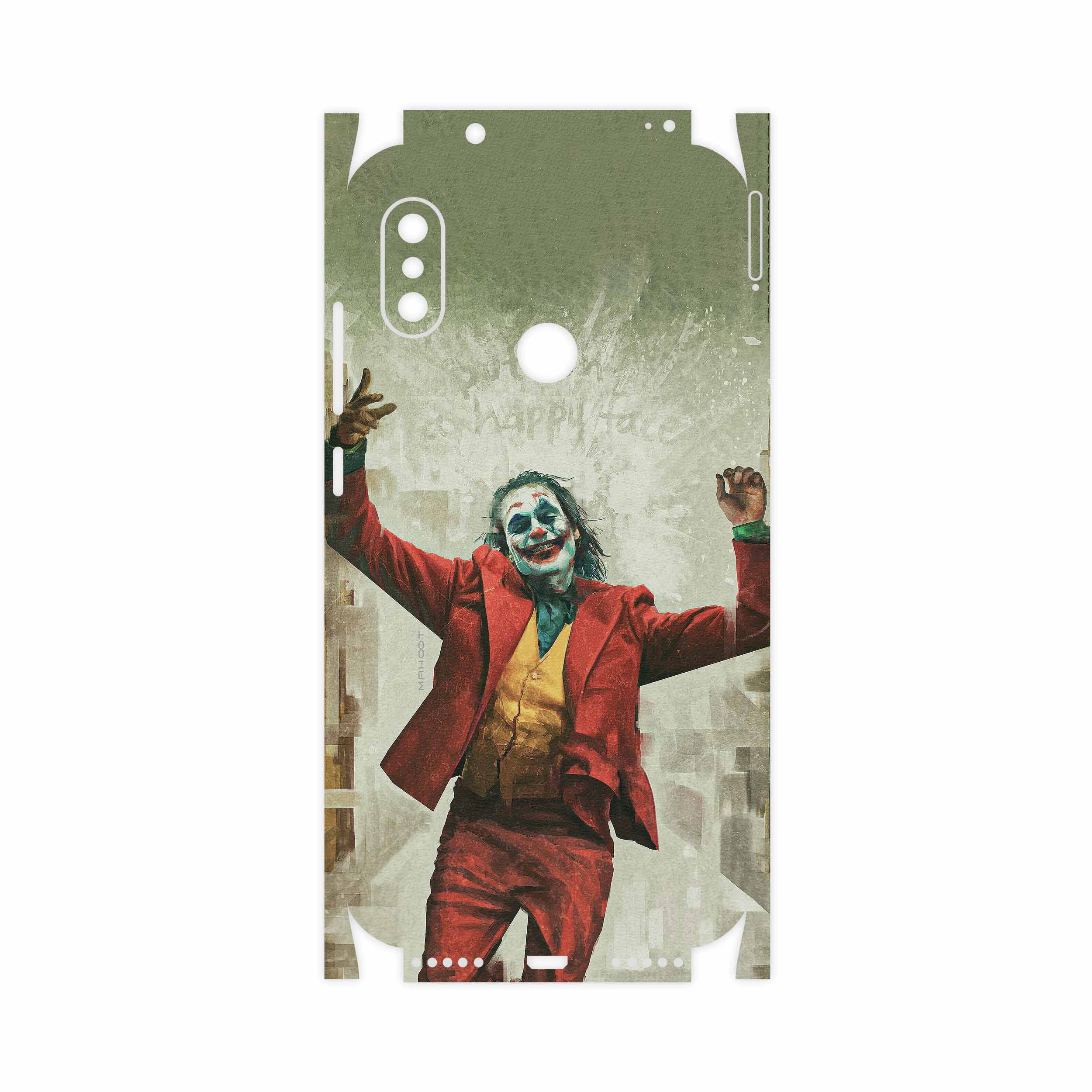 برچسب پوششی ماهوت مدل Joker-FullSkin مناسب برای گوشی موبایل شیائومی Redmi Note 6 Pro