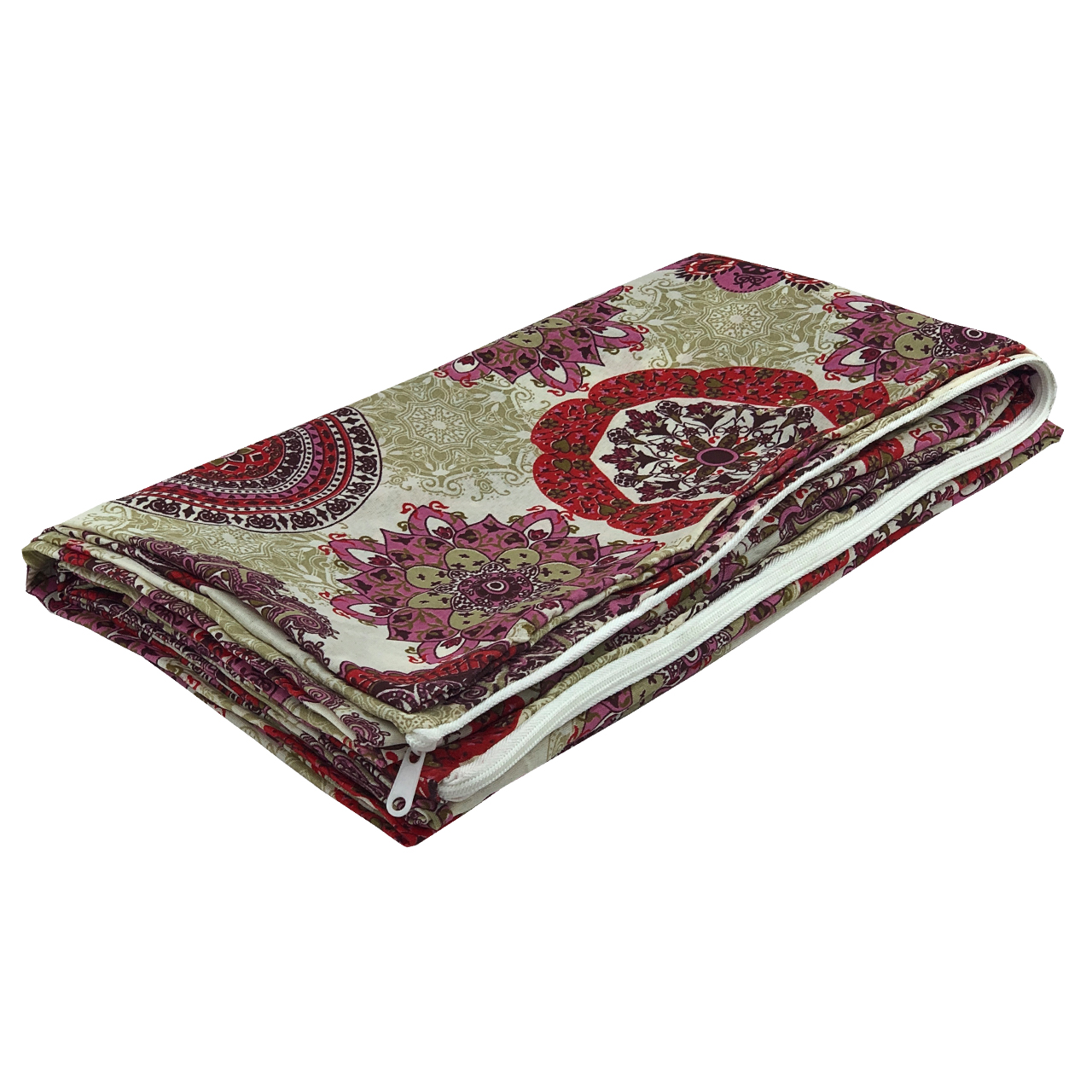 ملحفه تشک یک نفره مدل ZP_GL سایز 195x85 سانتی متر