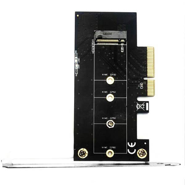 کارت تبدیل اس اس دی M.2 NVMe به PCIe x4