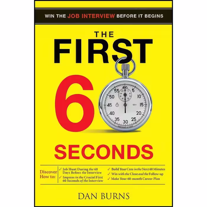 کتاب زبان اصلی The First  Seconds اثر Dan Burns