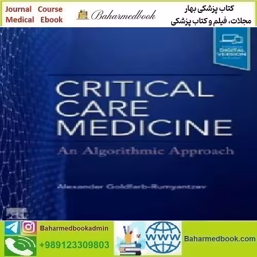 Critical Care Medicine An Algorithmic Approach 2023 TR