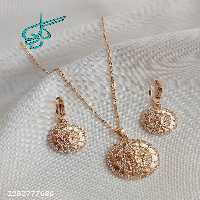 خرید نیم ست زنانه ورساچ رنگ ثابت ضدحساسیت کیفیت عالی رنگ رزگلد کد 1715252 - ردگل