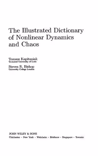 خرید و دانلود نسخه کامل کتاب The Illustrated Dictionary of Nonlinear Dynamics and Chaos