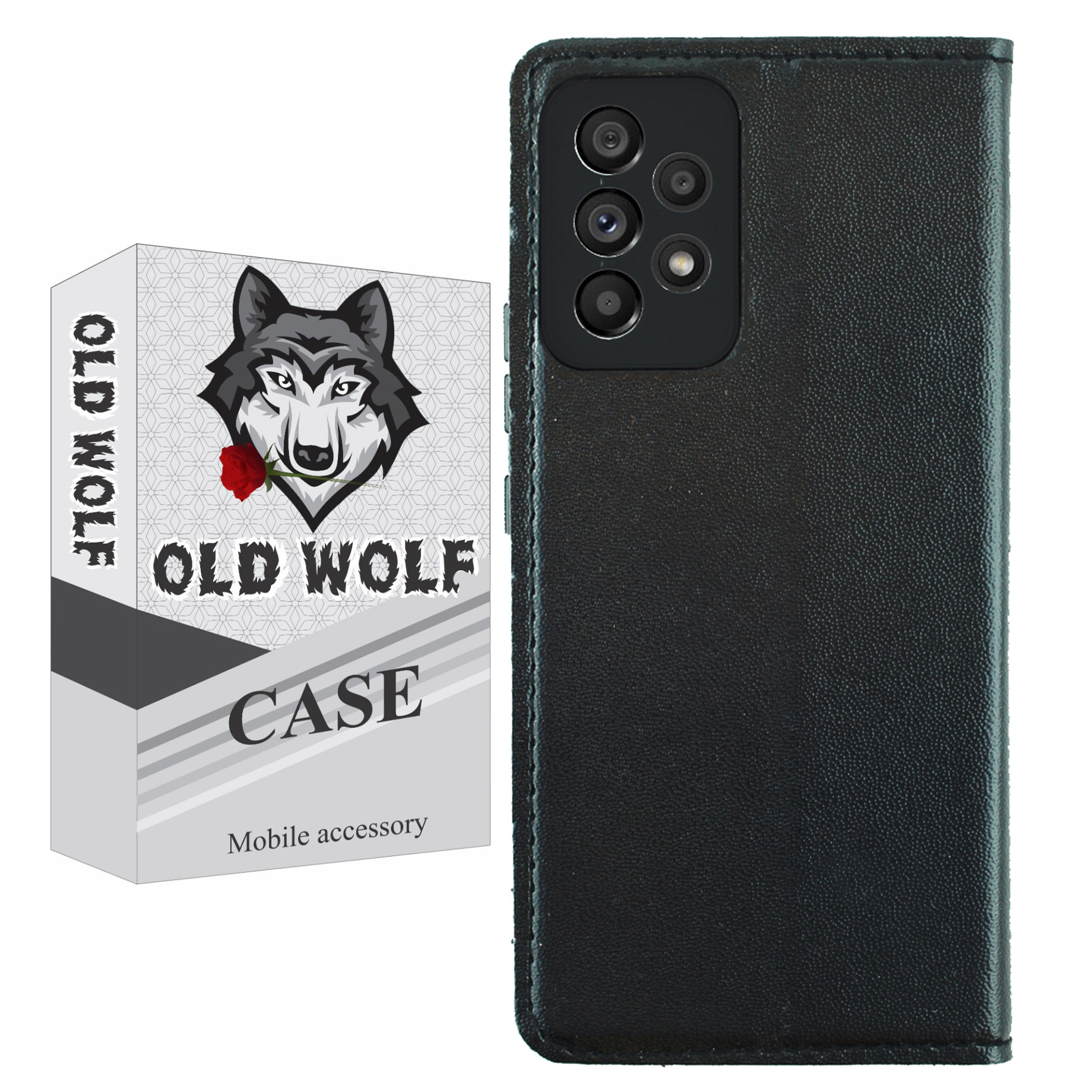 کیف کلاسوری اولد ولف مدل KIF-A53 مناسب برای گوشی موبایل سامسونگ Galaxy A53 