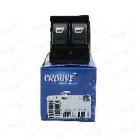 کلید شیشه بالابر 405 SLX و پارس دو پل عقب روی پنل راننده RESTYLE نور زرد