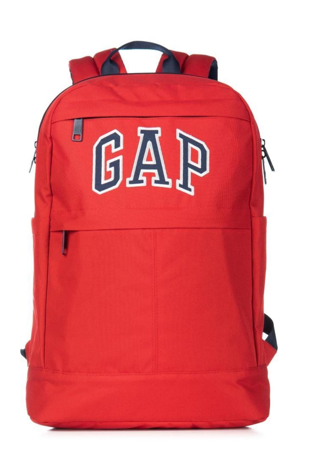کیف مدرسه قرمز مردانه و زنانه کوله پشتی اصلی با محفظه مضاعف GAP