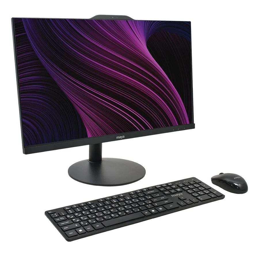 کامپیوتر همه کاره (ALL IN ONE) 23.8 اینچ مایا MA24 D12 i3-12100/8GB/500GBSSD/Intel UHD