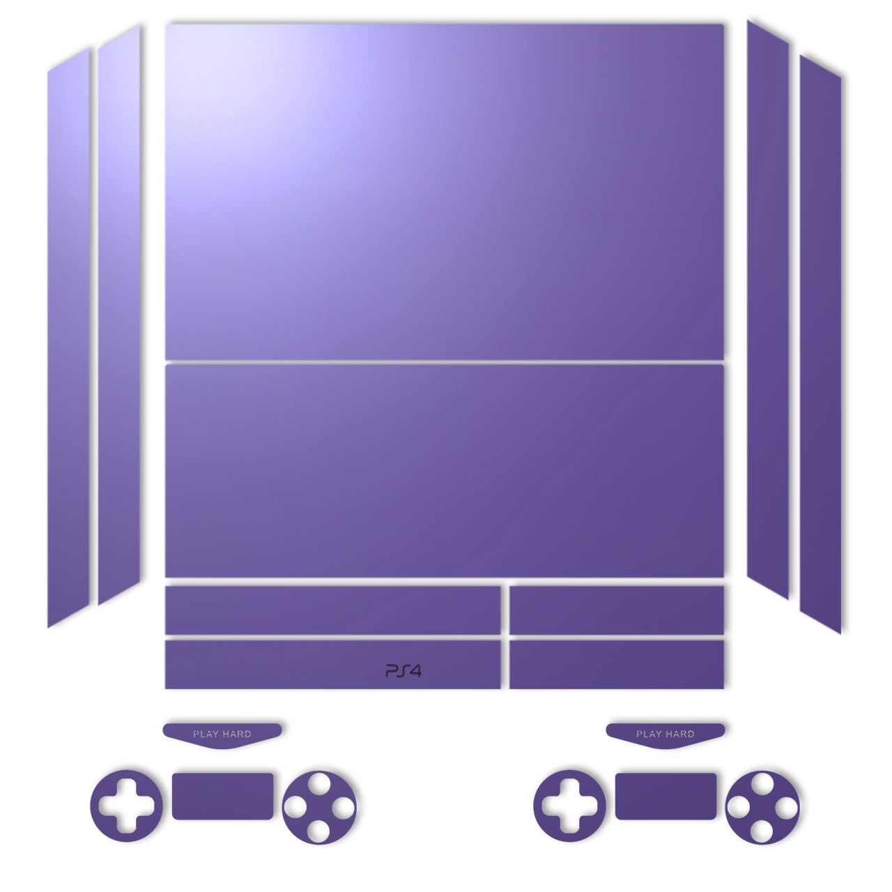 برچسب ماهوت مدل Purple Color Special مناسب برای کنسول بازی PS4
