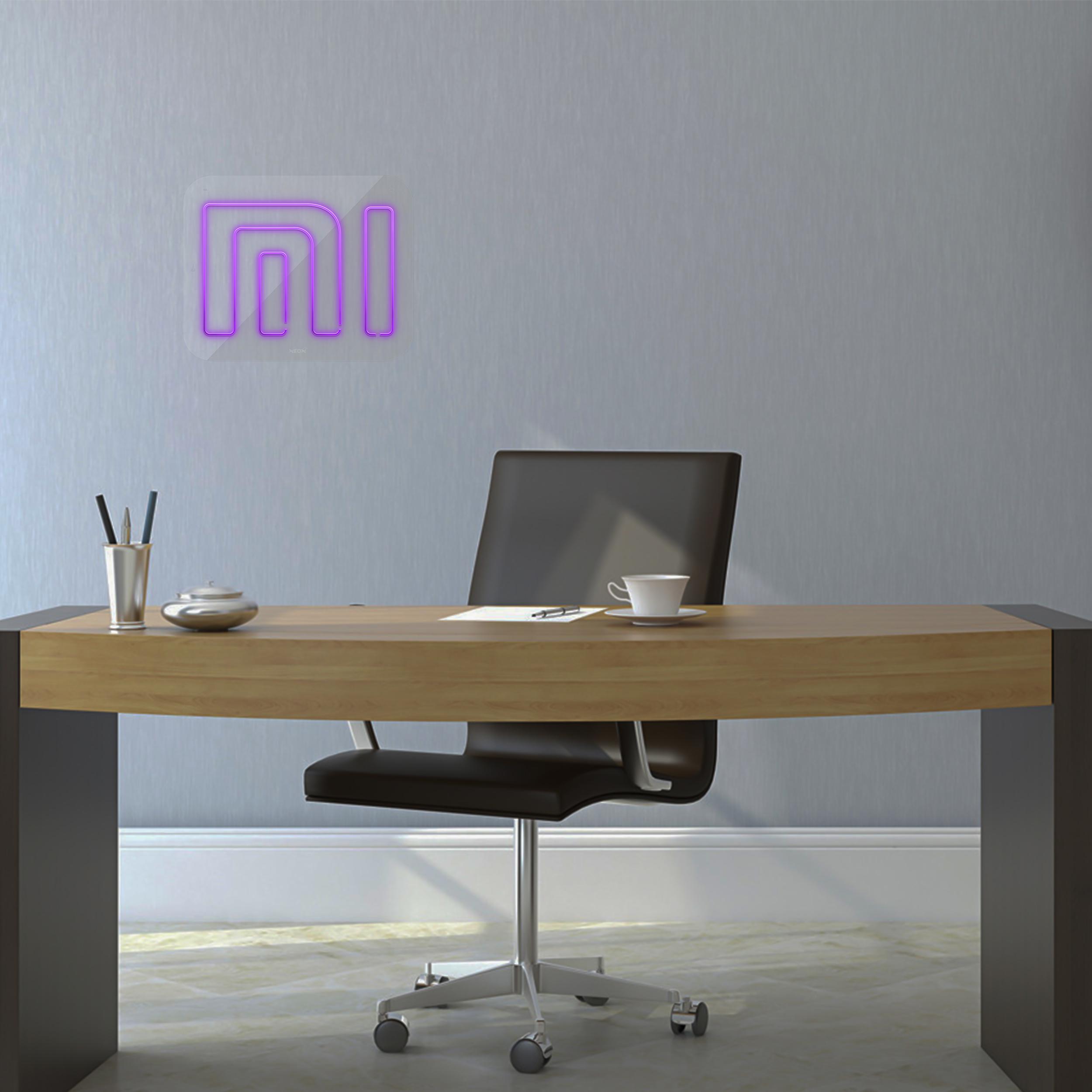 چراغ دیواری نئون دیزاین طرح Xiaomi-GL_PR