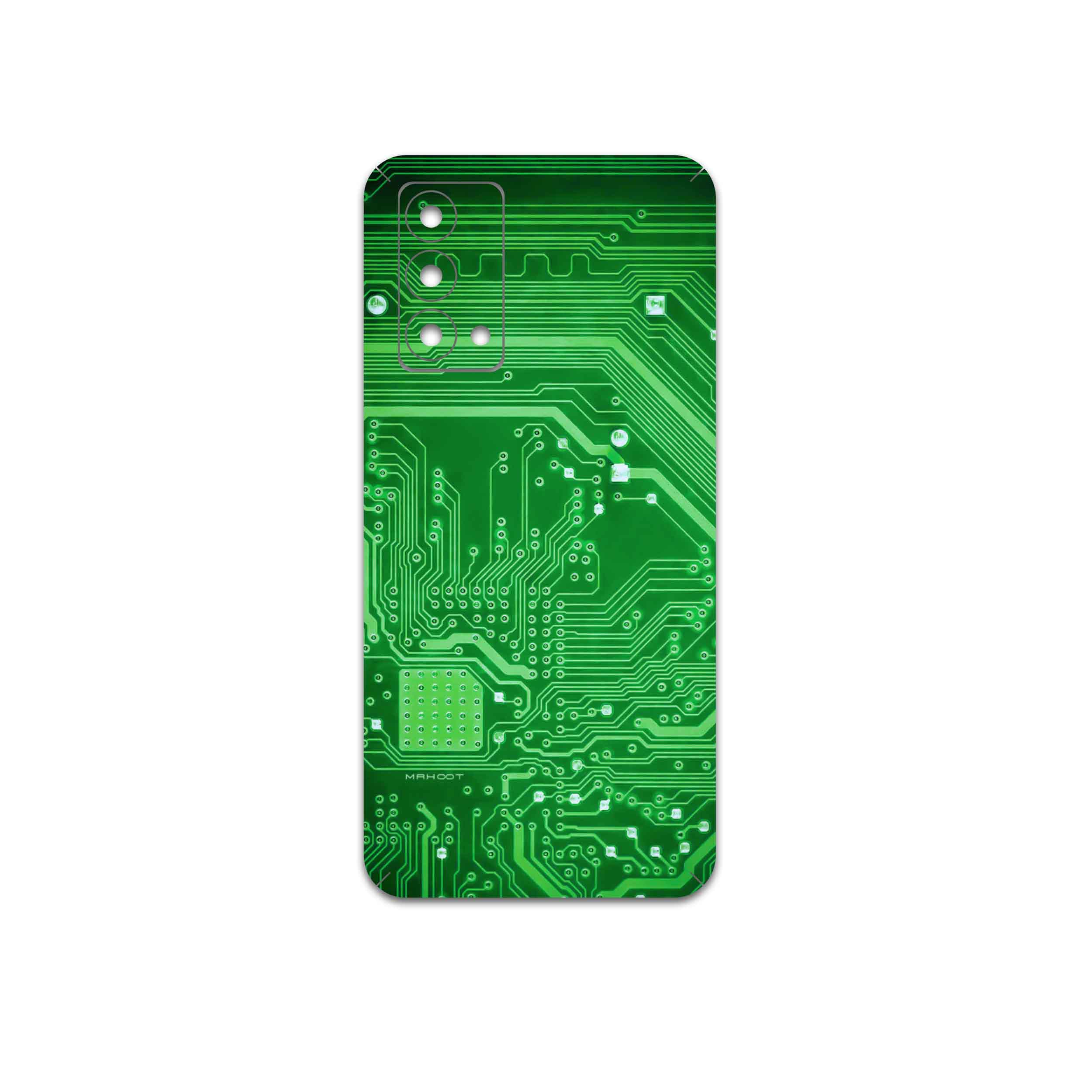 برچسب پوششی ماهوت مدل Green-Printed-Circuit-Board مناسب برای گوشی موبایل ریلمی GT Master