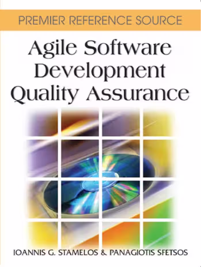 خرید و دانلود نسخه کامل کتاب Agile Software Development Quality Assurance