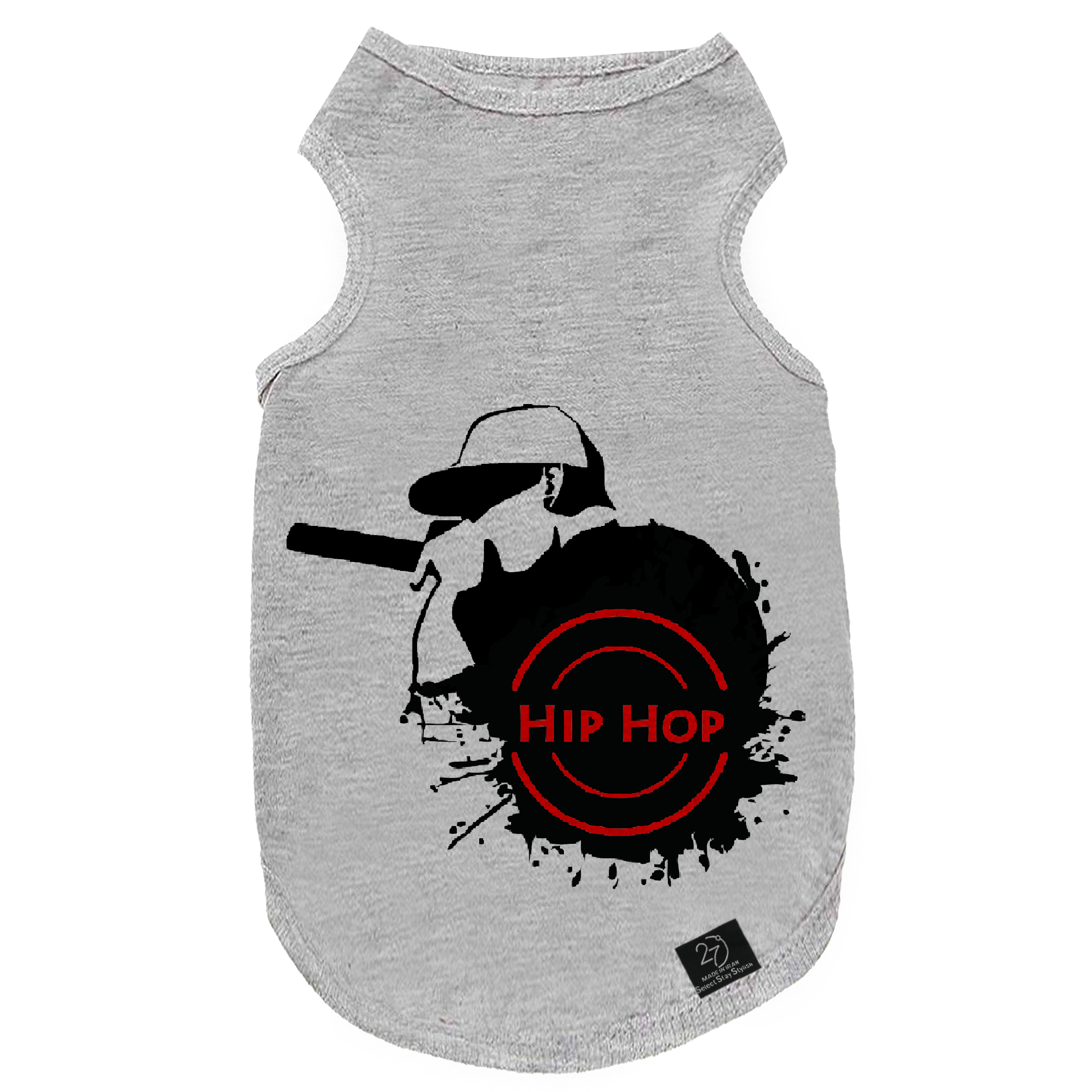 لباس سگ و گربه 27 طرح HipHop کد MH898 سایز L