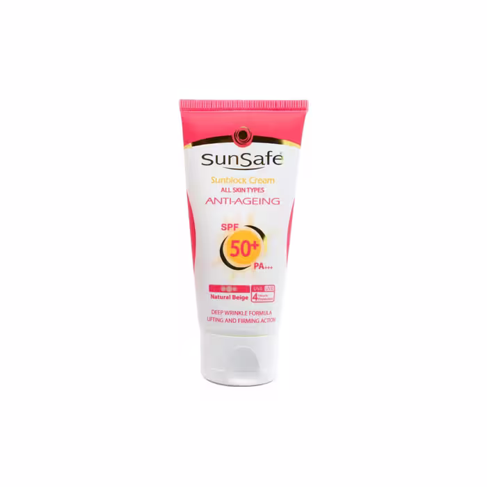 کرم ضدآفتاب و ضد چروک سان سیف (SPF50)