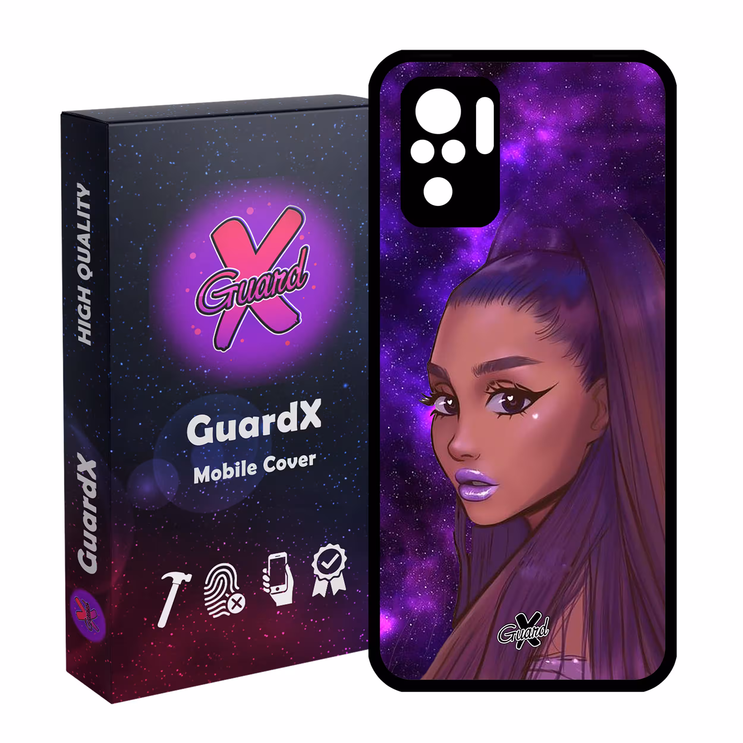 کاور گارد ایکس طرح Ariana مدل Glass10265 مناسب برای گوشی موبایل شیائومی Redmi Note 10 4G / Note 10S