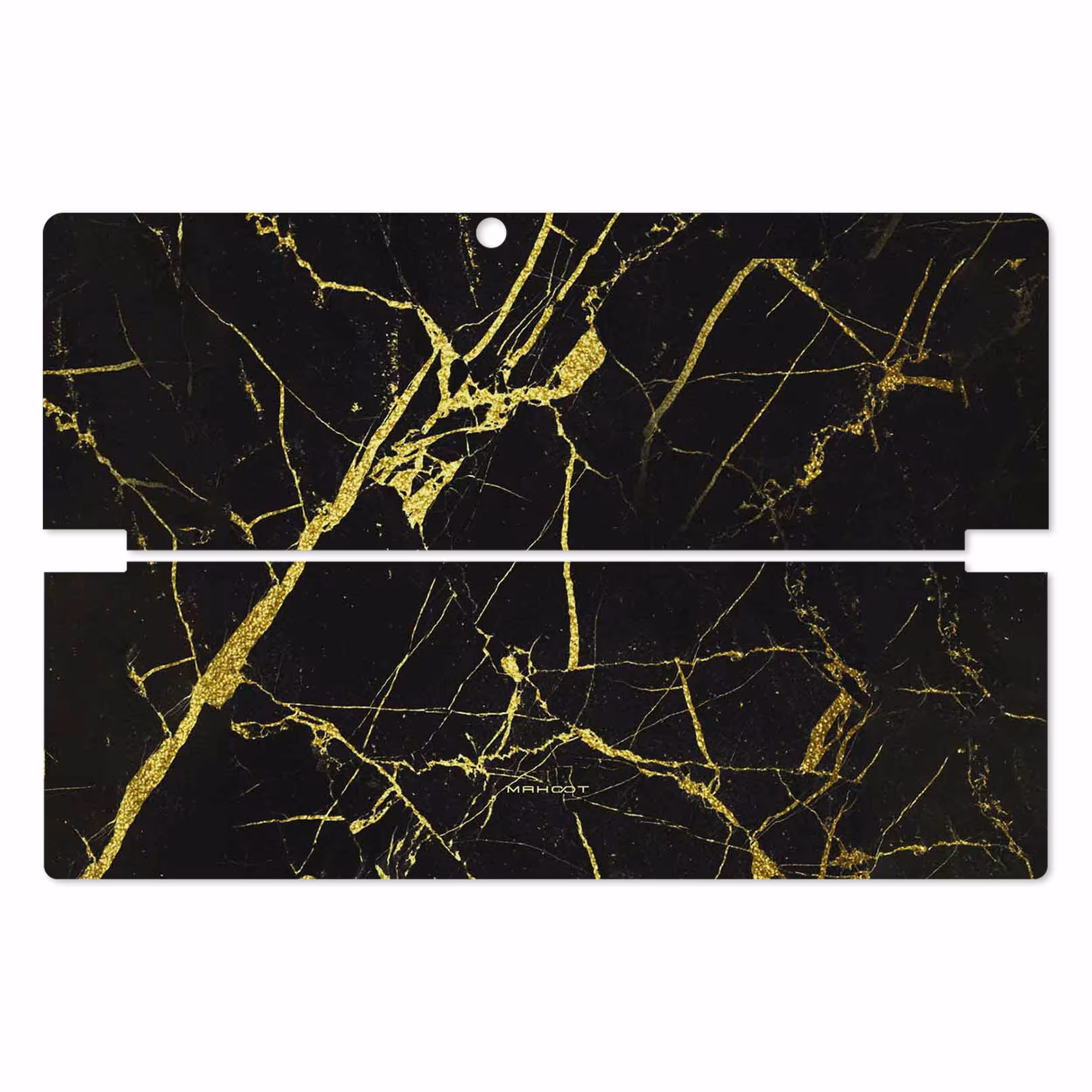 برچسب پوششی ماهوت مدل Graphite-Gold-Marble مناسب برای تبلت لنوو Miix 510 2016