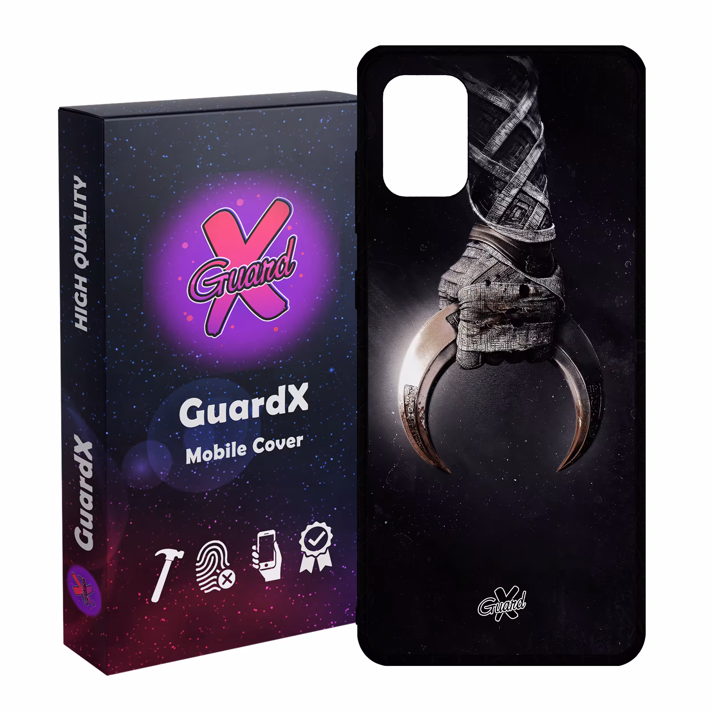 کاور گارد ایکس طرح شوالیه ماه مدل Glass10451 مناسب برای گوشی موبایل سامسونگ Galaxy A31