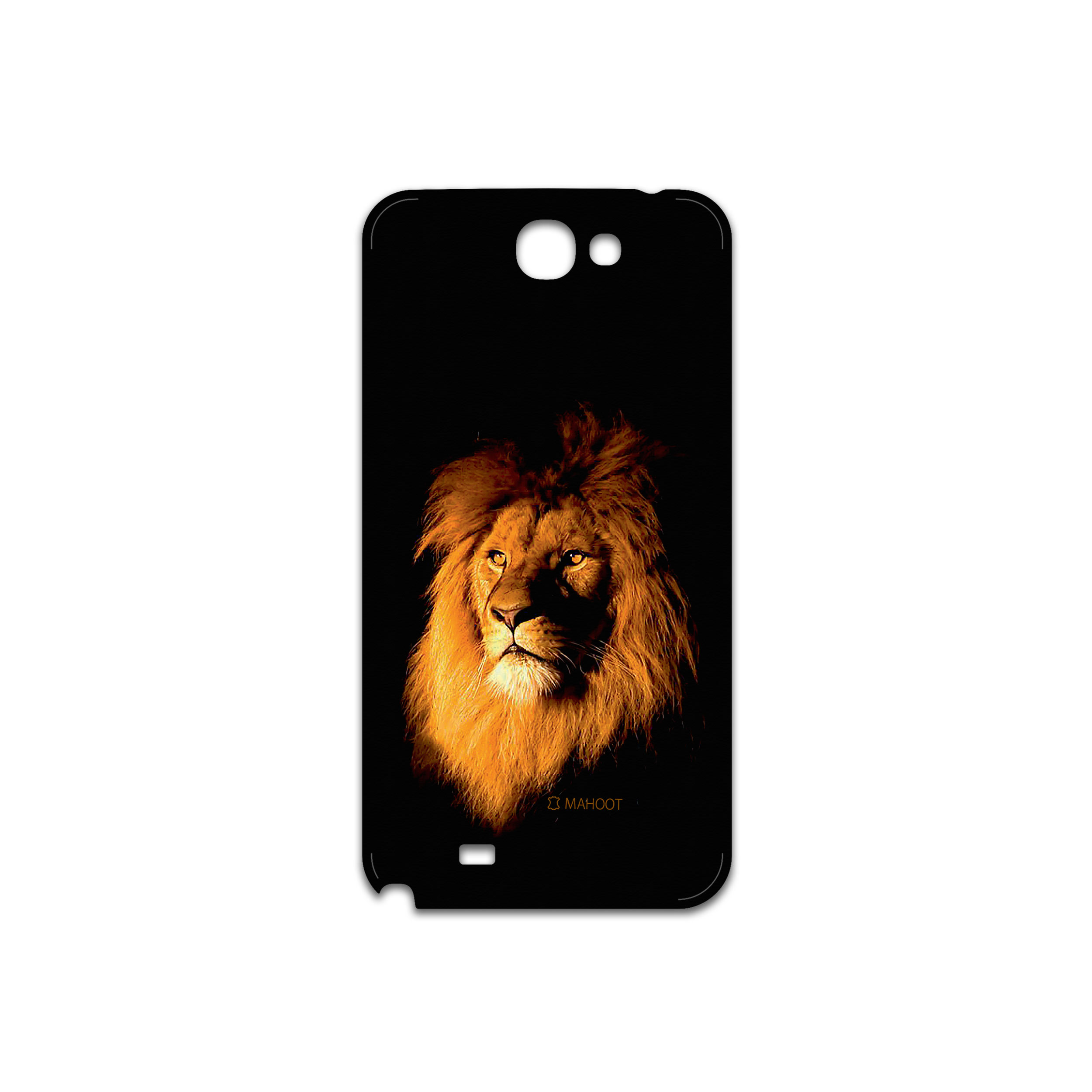 برچسب پوششی ماهوت مدل Lion مناسب برای گوشی موبایل سامسونگ Galaxy Note 2
