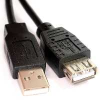 کابل افزایش طول USB 20 کی نت به طول 3 متر
