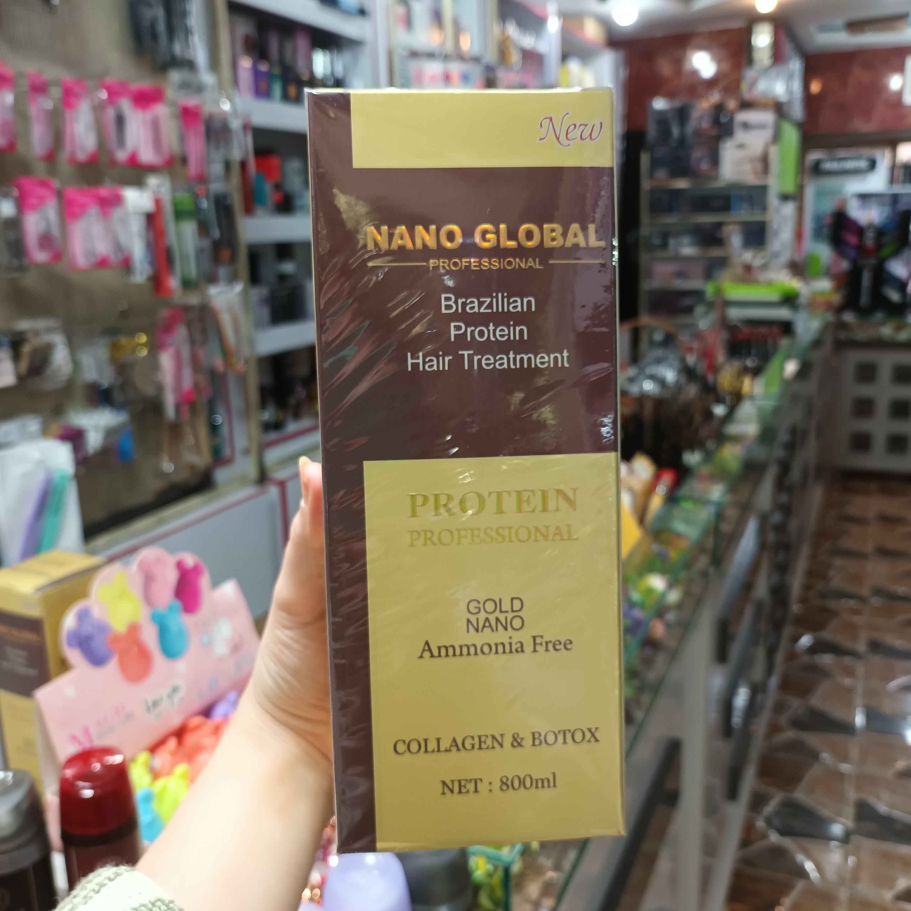 پروتئین مو نانو گلوبال NANO GLOBAL حجم 800 میل