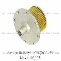 فیلتر هیدرولیک مکش لیفتراک اچ سی مدل Hc R series CPC(D)10~35, Nissan J01/J02