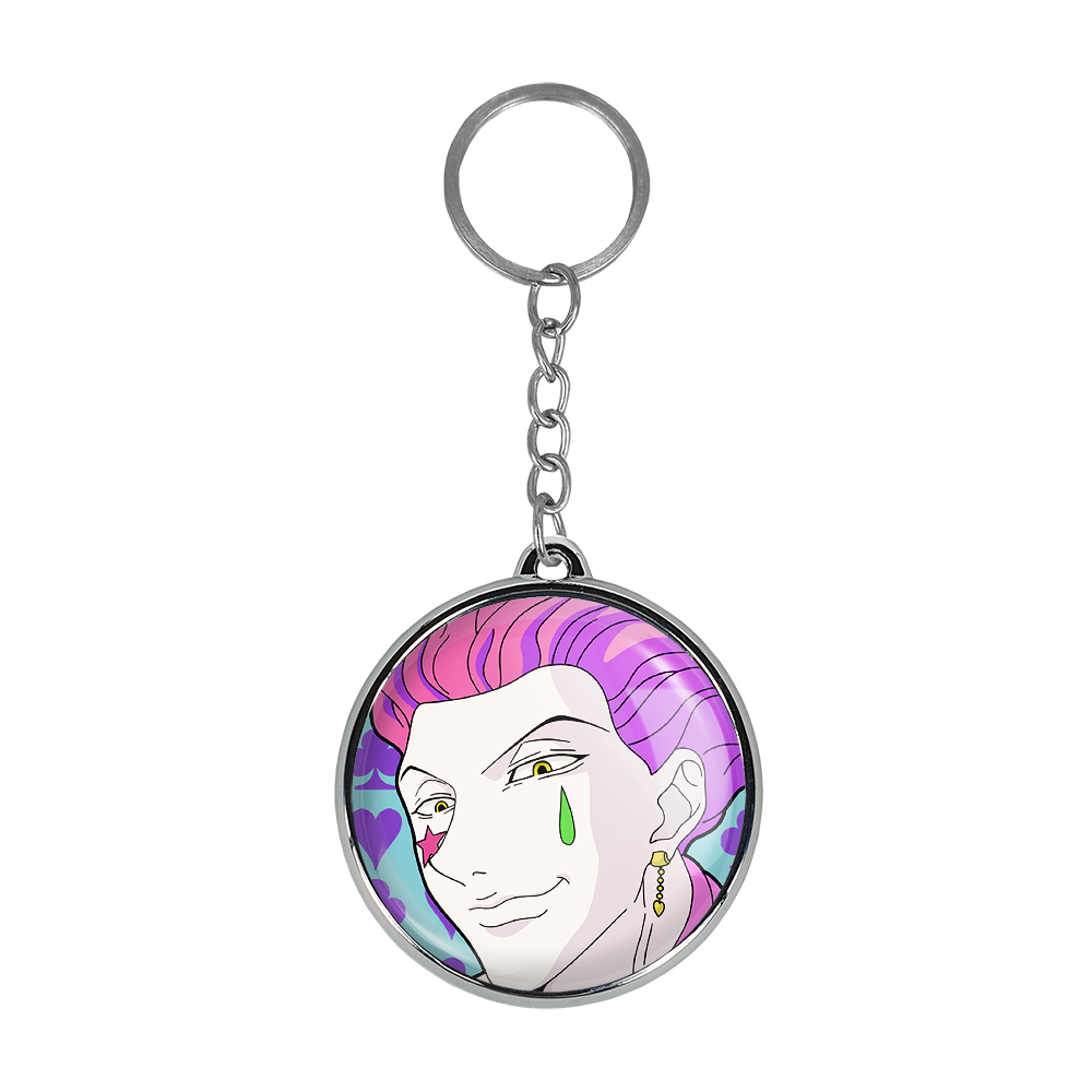 جاکلیدی خندالو طرح هیسوکا جوکر انیمه هانتر ایکس هانتر مدل دوطرفه کد 1195511950