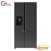 یخچال فریزر ساید بای ساید جی پلاس GSS-M7620BS تیتانیوم