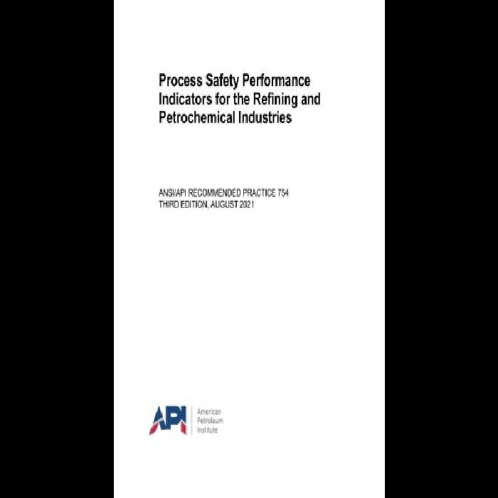 ♾️ برای اولین بار 🌺ANSI API 754 2021 🌻Process Safety Performance Indicators for the Refining and Petrochemical Industries - کتابخانه مجازی واتیکان