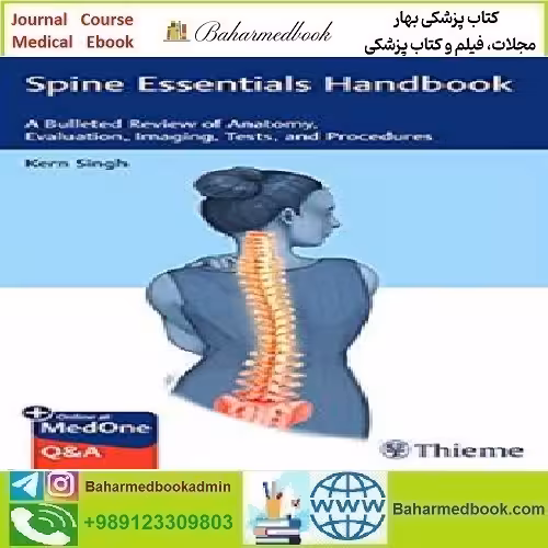 Spine Essentials Handbook 2019 TRUE PDF price 1€ - کتاب پزشکی بهار