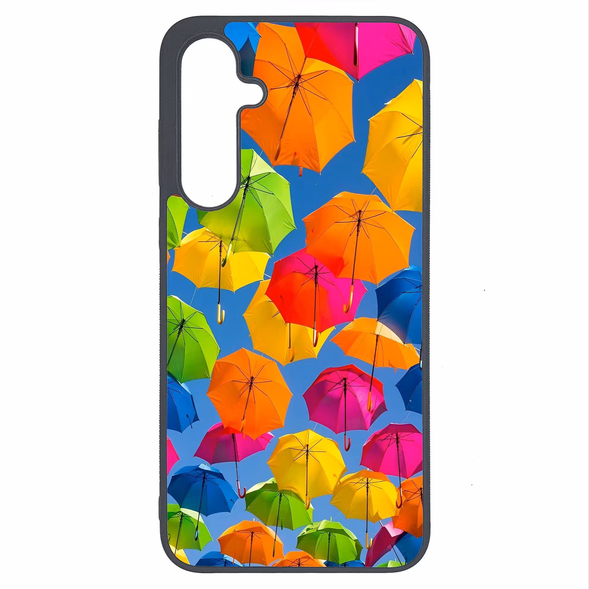 کاور طرح چترهای رنگی کد G-165 مناسب برای گوشی موبایل سامسونگ Galaxy A35 | دیجی قاب دونی