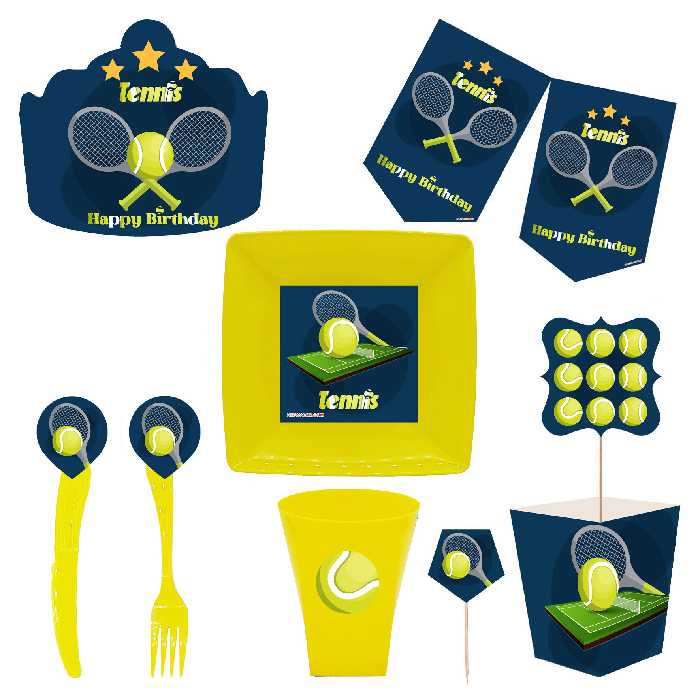  مجموعه 72 عددی تم تولد طرح تنیس