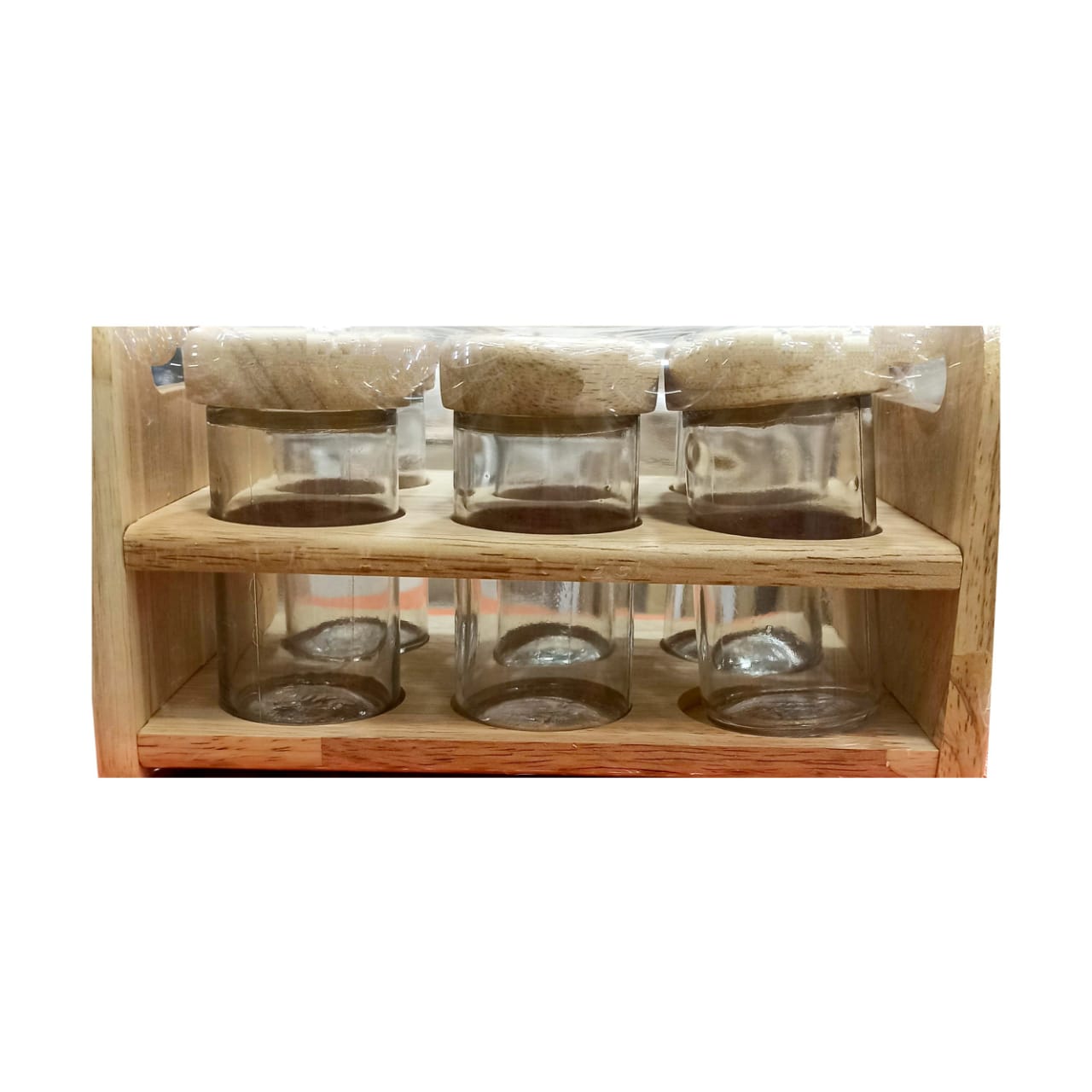 ست جا ادویه 6 پارچه مدل NATURE کد 99068