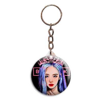 جاکلیدی پرمانه طرح بلک پینک کد pmy.6956