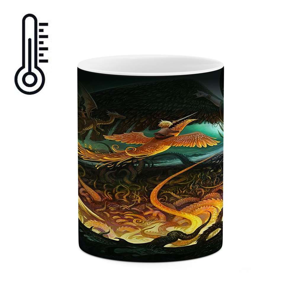 ماگ حرارتی کاکتی طرح انیمه مدل mgh12948