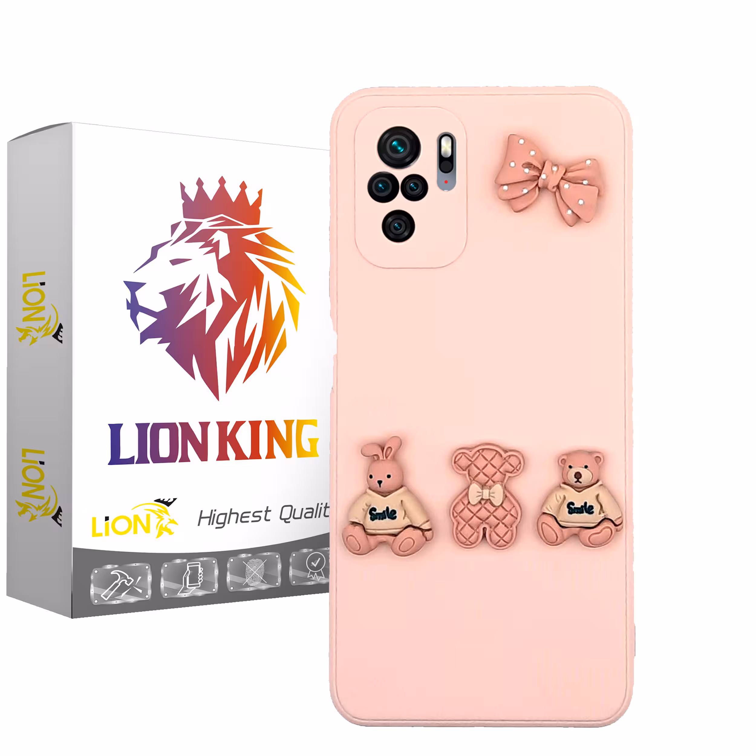 کاور لاین کینگ مدل fanteziarosaki مناسب برای گوشی موبایل شیایومی Redmi Note10 10S