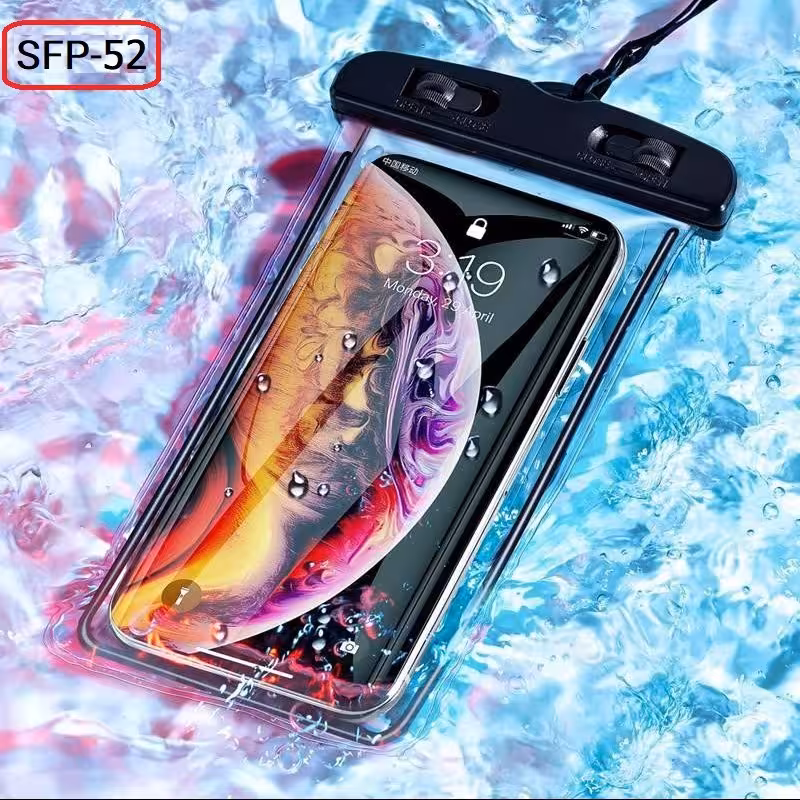 کاور ضدآب موبایل  رنگ آبی مدل SFP-52