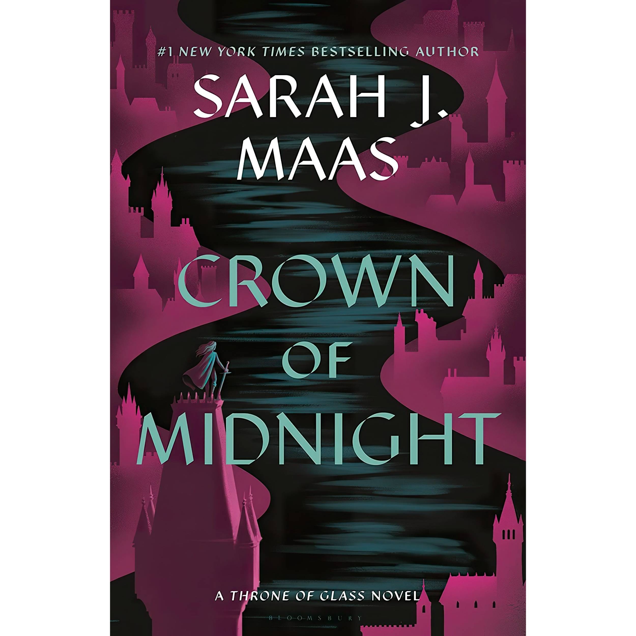 کتاب Crown of Midnight اثر Sarah J Maas انتشارات Bloomsbury Publishing