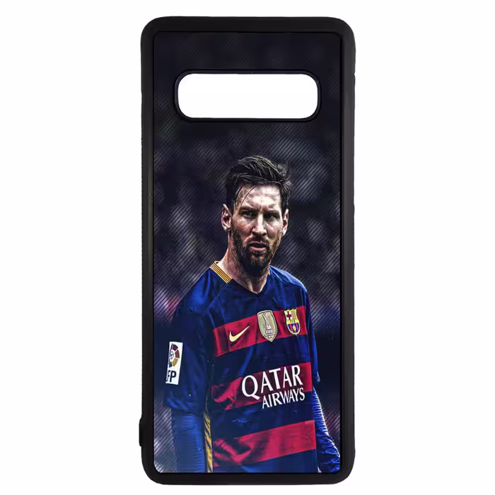 کاور طرح لیونل مسی کد 11050646 مناسب برای گوشی موبایل سامسونگ galaxy s10 plus