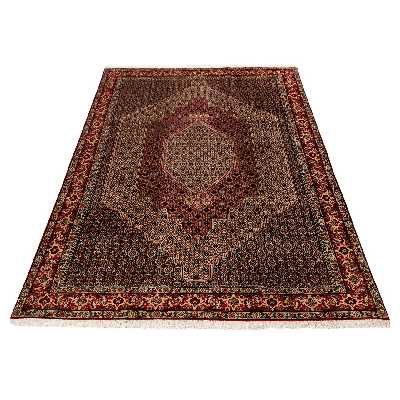 فرش قدیمی دستباف پنج و نیم متری سی پرشیا کد 123218