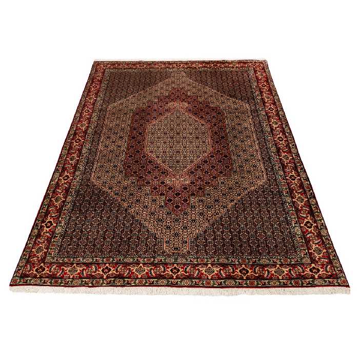 فرش قدیمی دستباف پنج و نیم متری سی پرشیا کد 123218