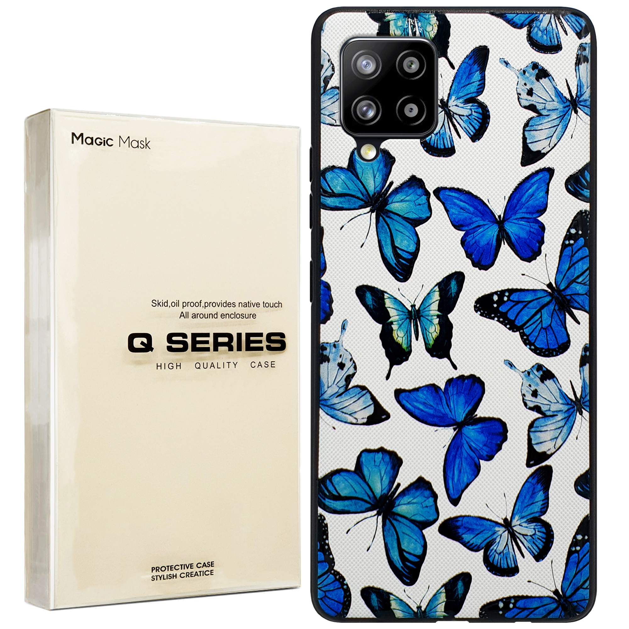 کاور مجیک مسک مدل full colour مناسب برای گوشی موبایل سامسونگ Galaxy A42 