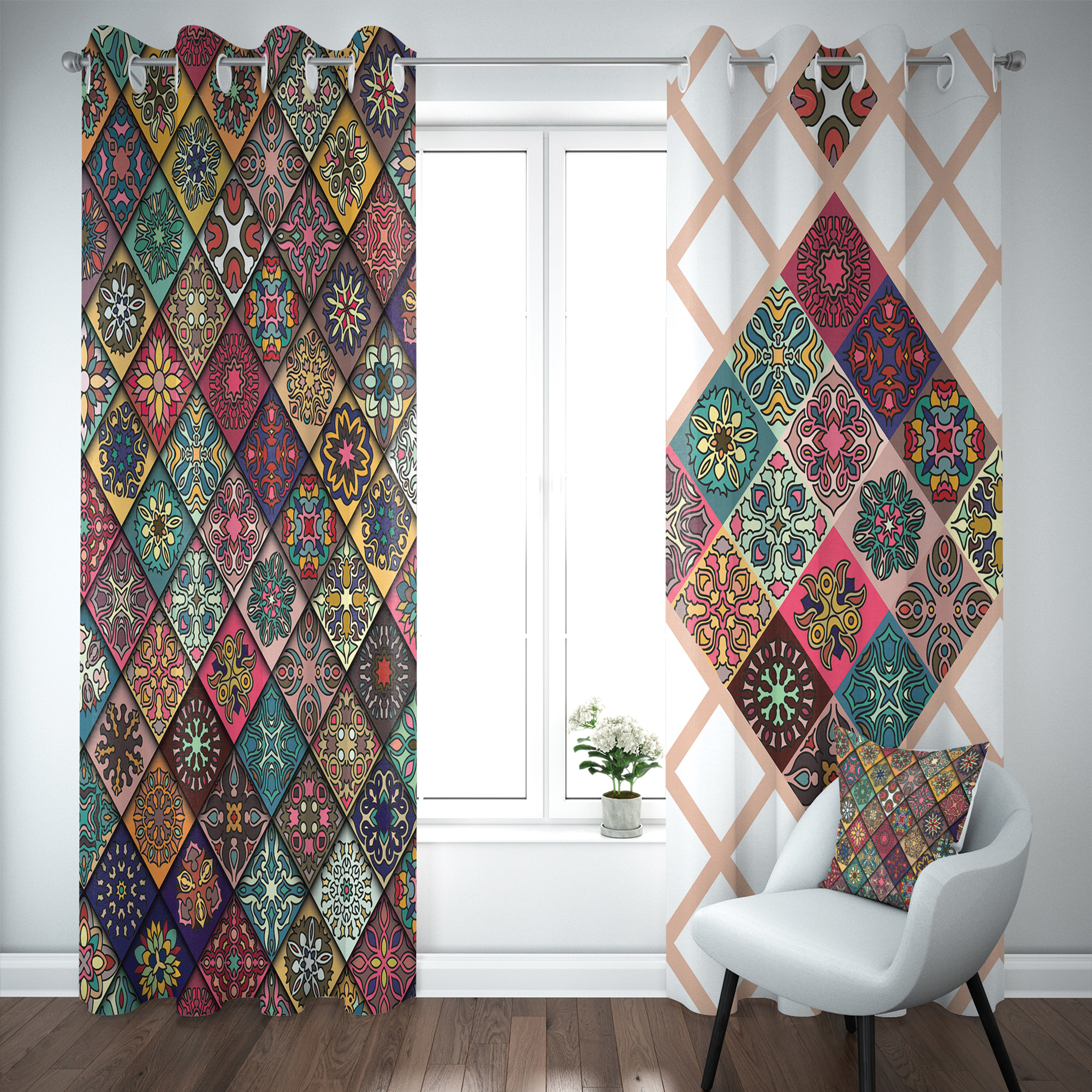 پرده مدل b1293 سایز 140×280 سانتی متر