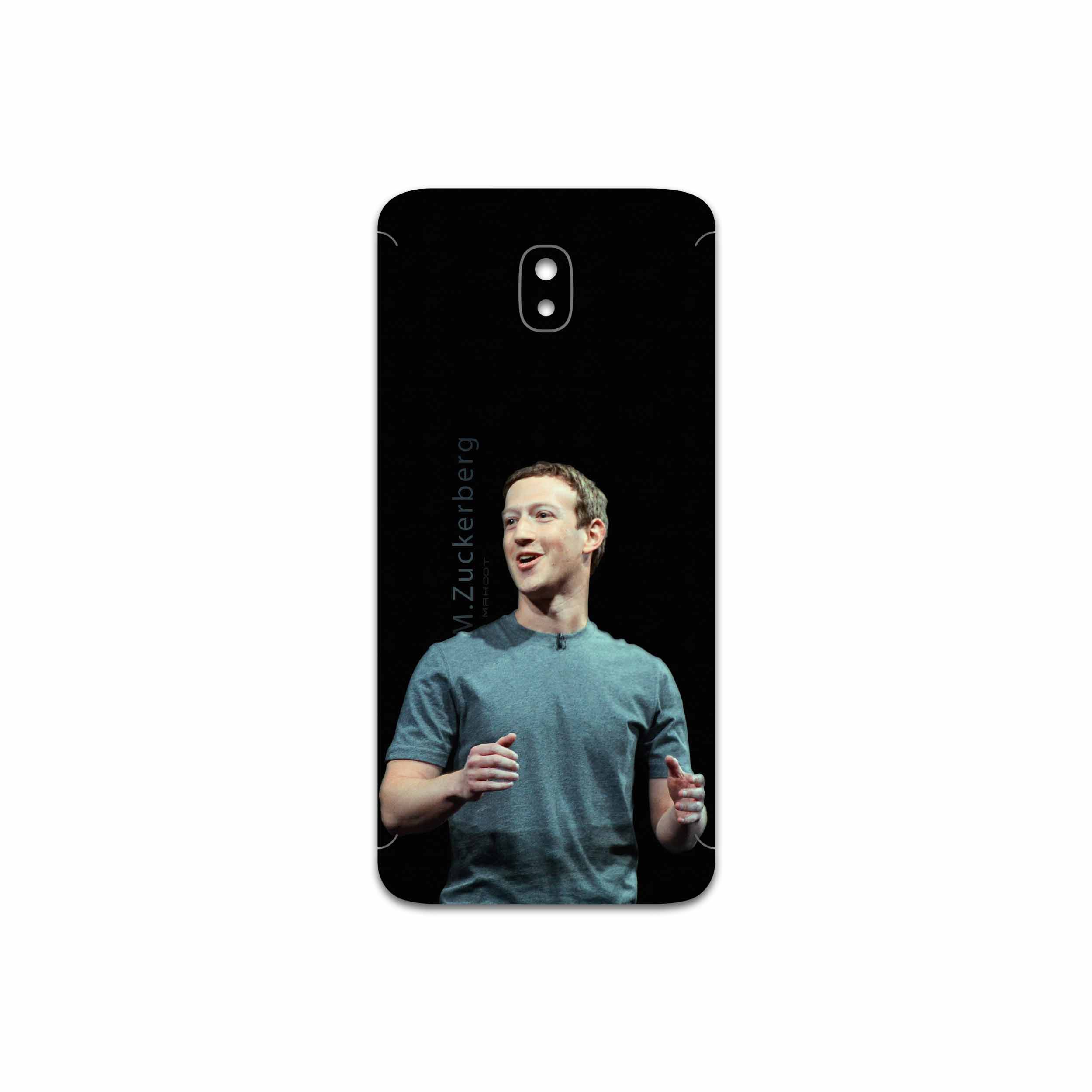 برچسب پوششی ماهوت مدل Mark Zuckerberg مناسب برای گوشی موبایل سامسونگ Galaxy J5 Pro