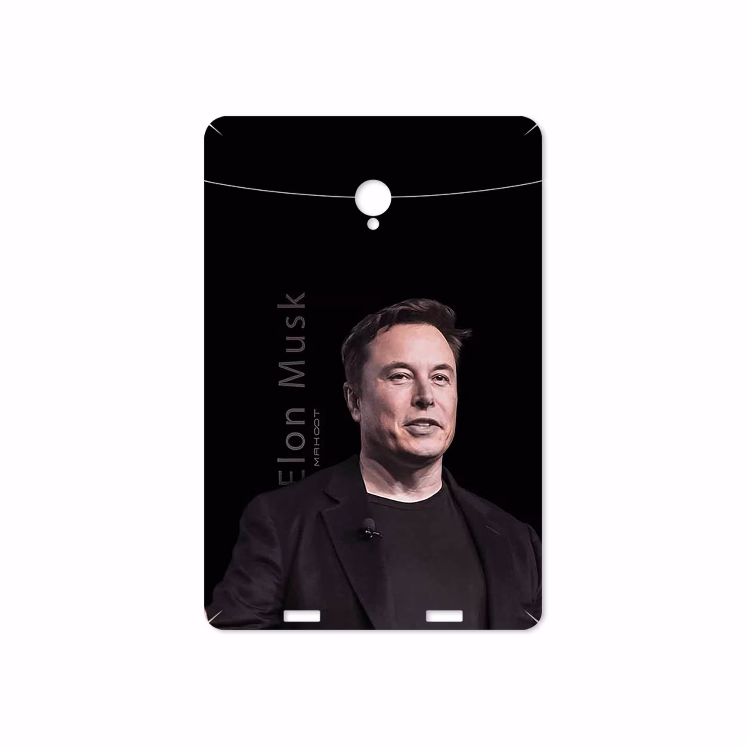 برچسب پوششی ماهوت مدل Elon Musk مناسب برای تبلت وریکو Unipad